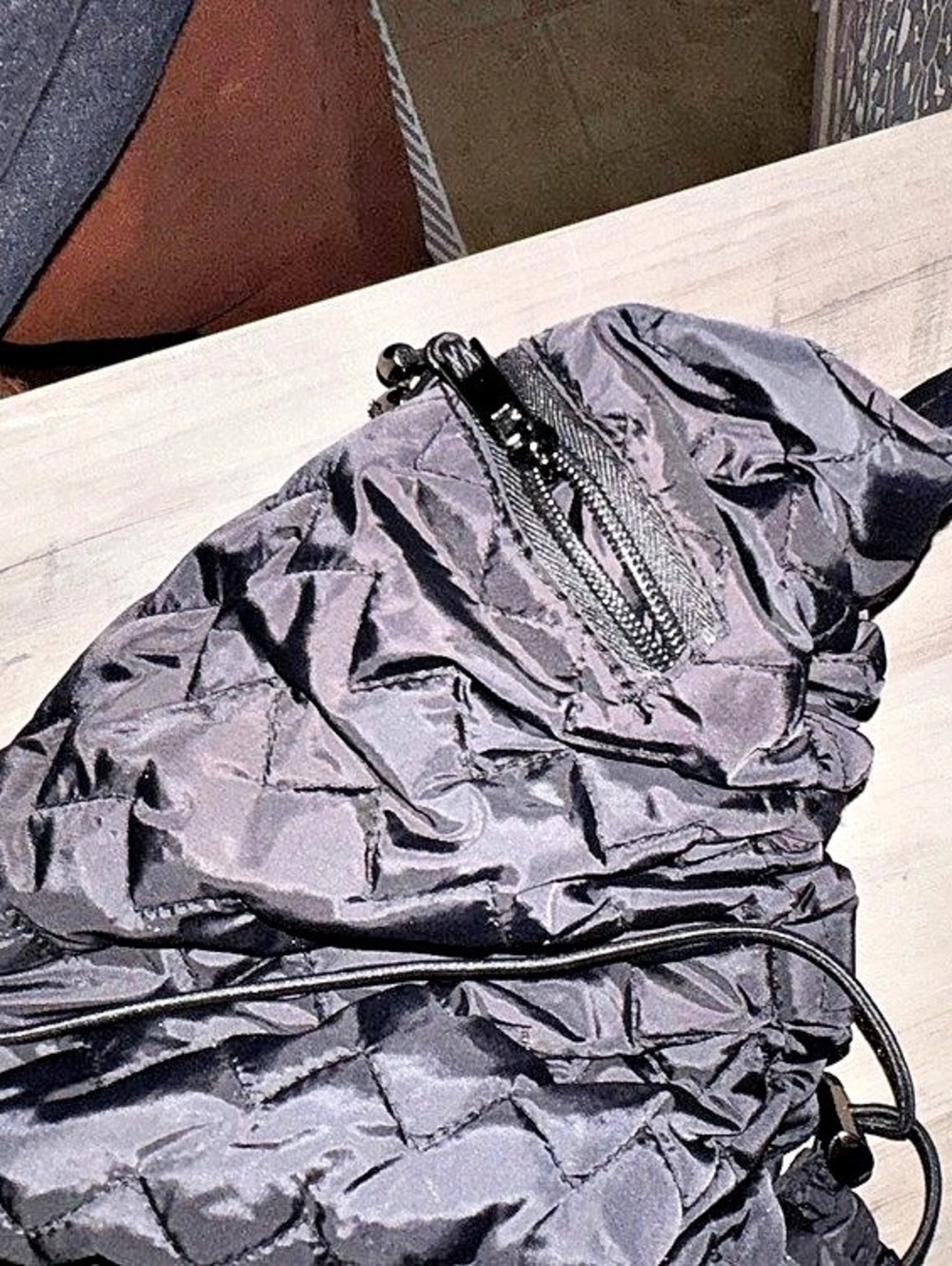 T.O.P. PAW Doggie Packable Sling Black Crossbody Sling Bag - Picture 5 of 5